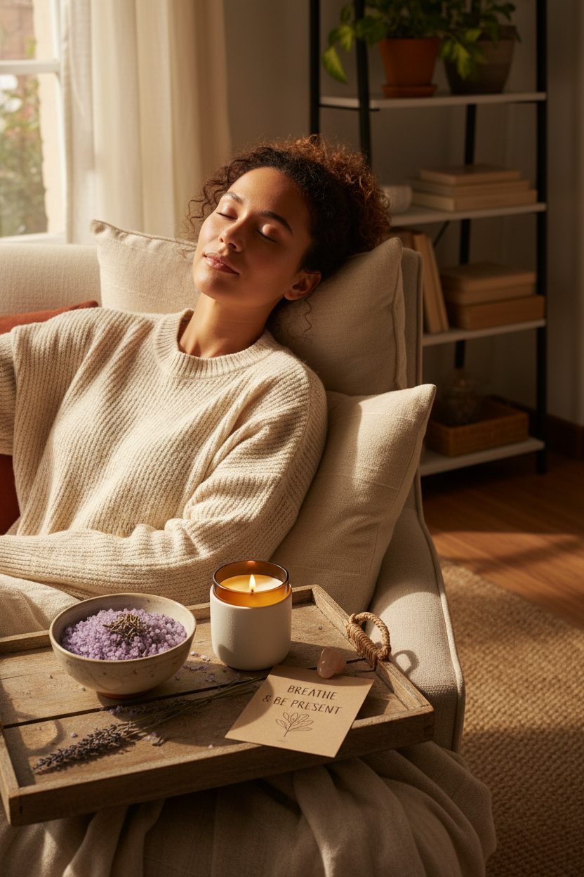 Artisanal Wellness Ritual Bundle lifestyle shot